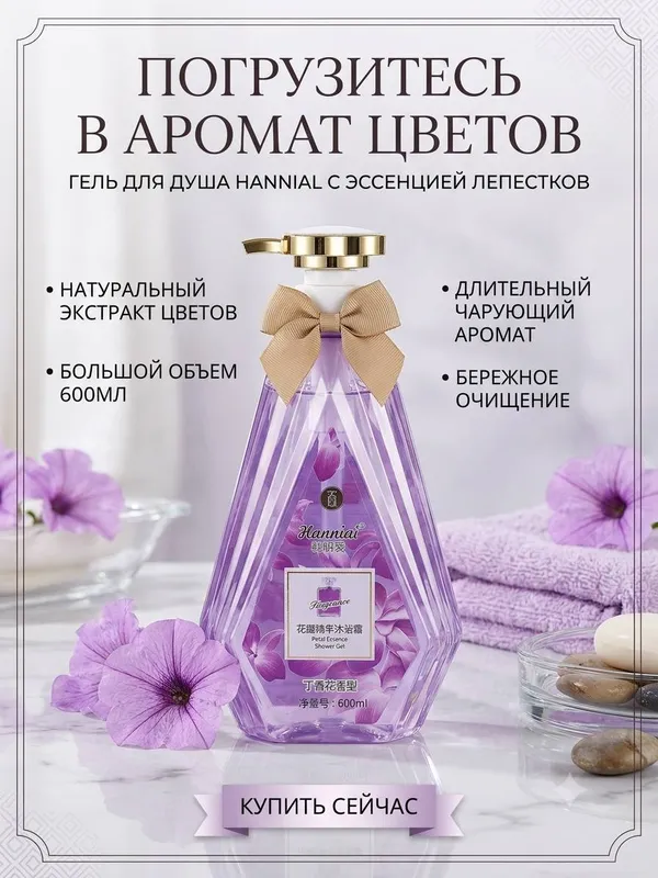 Парфюмированный гель для душа Парфюмированный гель для душа
