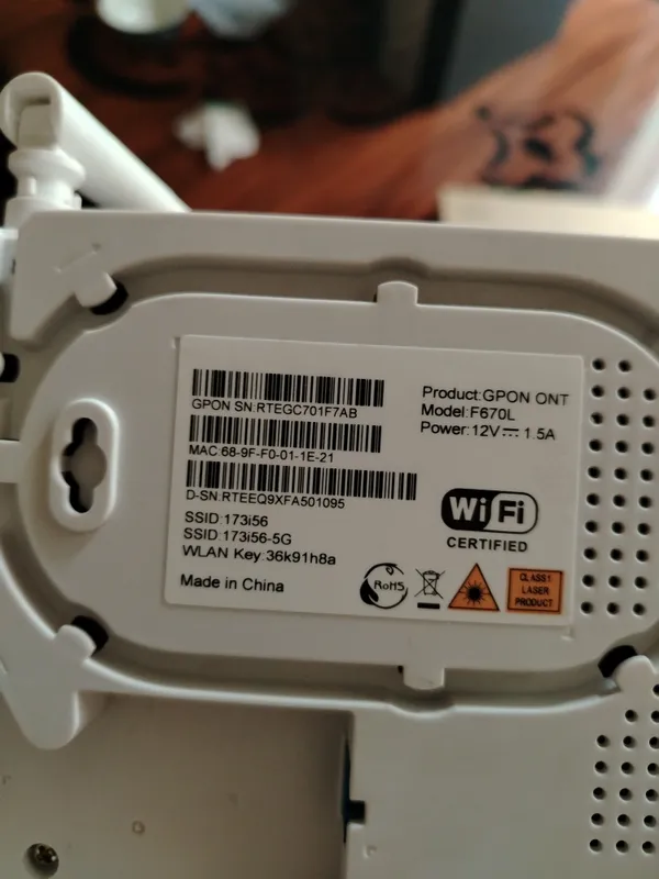 router sotildi 5G optik tola