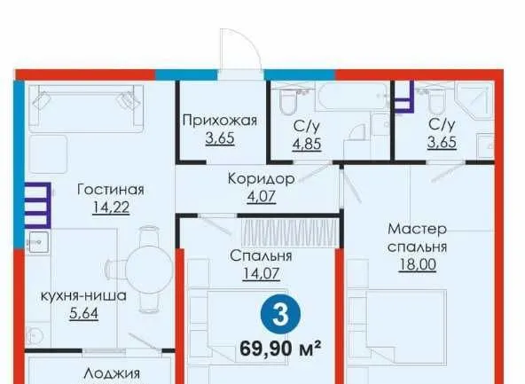 YANGI TOSHKENTDA 3 XONALI 70 m²! 5/9-QAVAT | Boshlang‘ich to‘lov = $17 507 | Ipoteka 2 YANGI TOSHKENTDA 3 XONALI 70 m²! 5/9-QAVAT | Boshlang‘ich to‘lov = $17 507 | Ipoteka 2