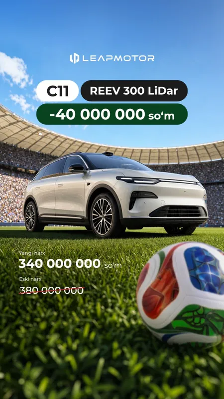 Leapmotorlar uchun mega chegirma zudlik bilan 1 Leapmotorlar uchun mega chegirma zudlik bilan 1