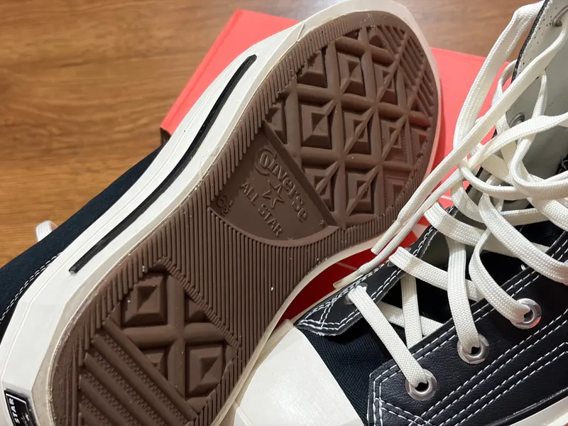 Converse Chuck 70 De Luxe Squared Sneakers - практически новые кеды — фото 2