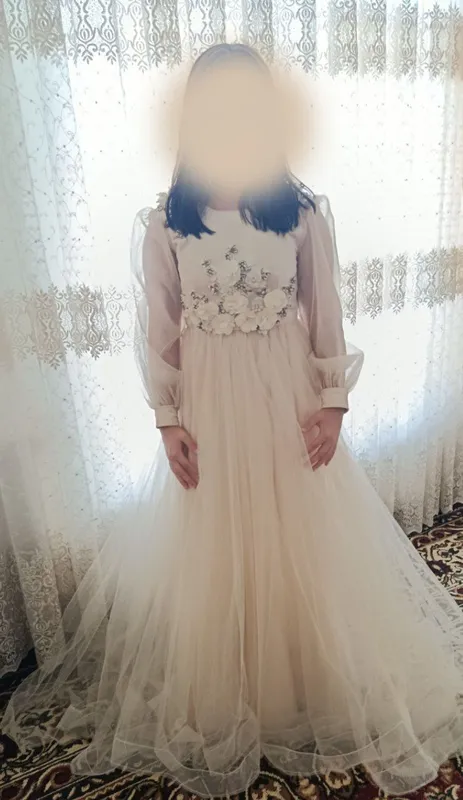 To'y ko'ylak, qizlar uchun 1 To'y ko'ylak, qizlar uchun 1