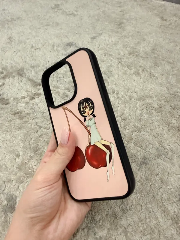 📱 Дизайнерский чехол с принтом для iPhone 15 про — фото 1