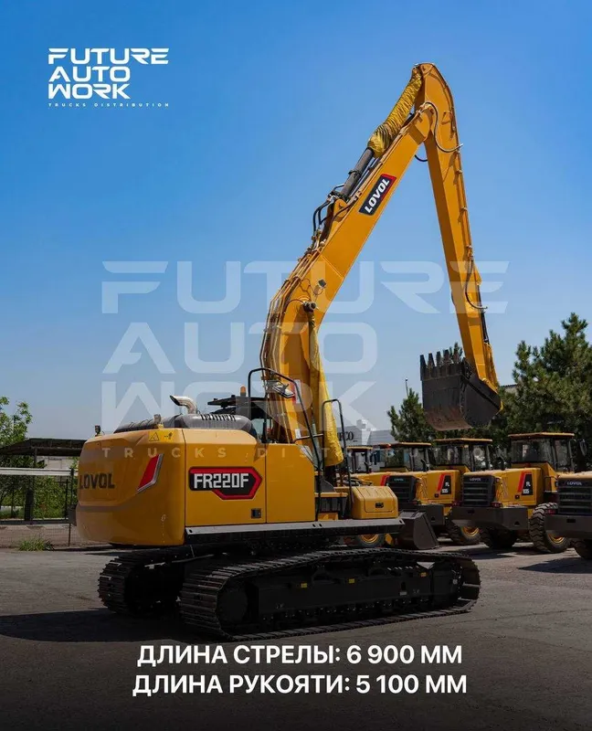 LOVOL FR220F rusumli zanjirli ekskavator foizsiz 12 oylik nasiya savdo — фото 5
