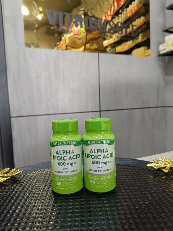 Nature's truth alpha lipoic acid 600 mg per serving 60 capsules