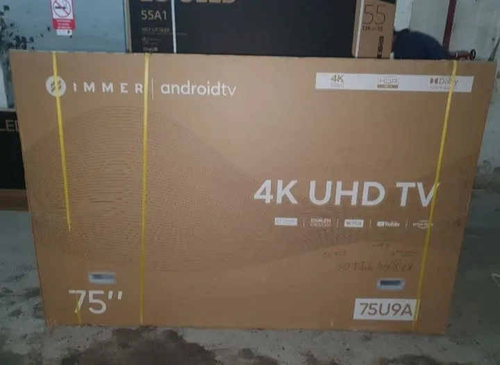 Телевизор IMMER 75 A2 4K UHD google tv бесплатна доставка
