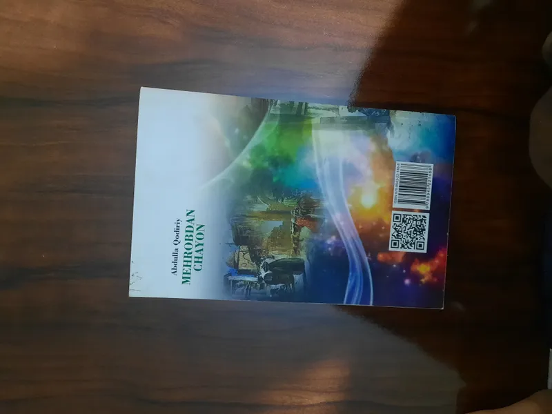 mehrobdan chayon kitobi sotiladi. Sifati a‘lo 3