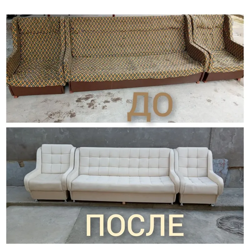 Реставрация мягкой мебели. Yumshoq mebellani sifatli tamirlash — фото 6