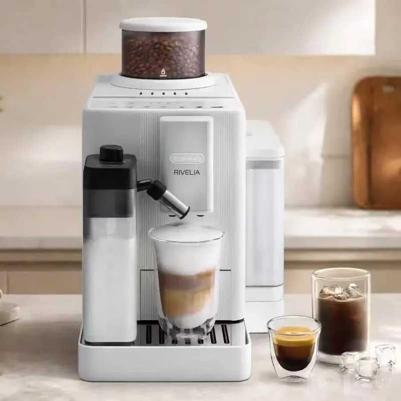 DeLonghi Rivelia Start EXAM420.55.WXL/BXL/GR kofe mashinasi 2 DeLonghi Rivelia Start EXAM420.55.WXL/BXL/GR kofe mashinasi 2