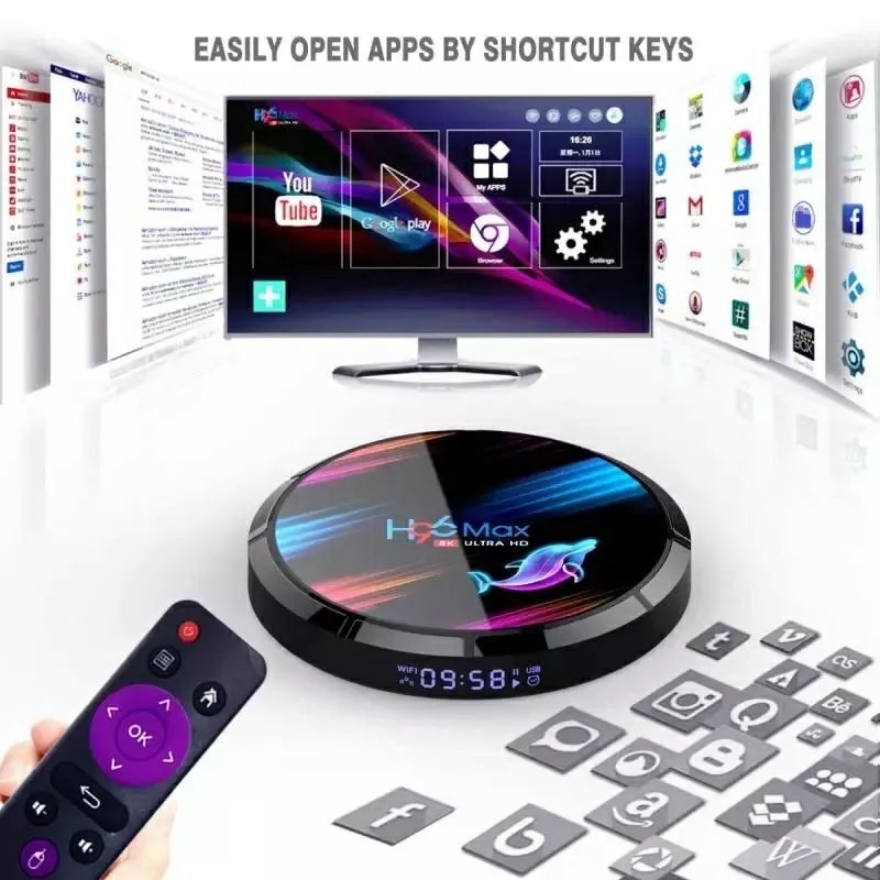 Smartbox H96MaxX3 4/32gb android.Youtube+Бепул Каналлар+Кинолар.мр — фото 4
