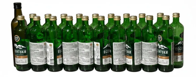 Зелёные бутылки ёмкость Зелёные бутылки ёмкость