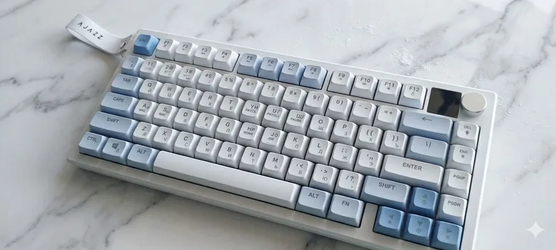Механическая блютуз клавиатура AJAZZ 75% | Hot-Swap | RGB | новая