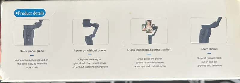 Axis Fodlable Gimbal Stablizator 2