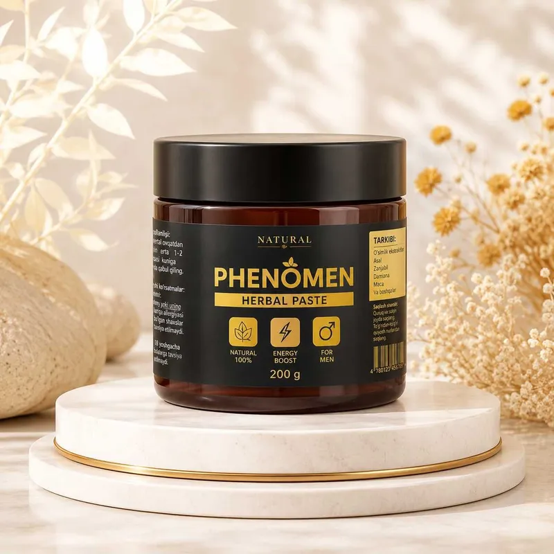 Phenomen Herbal Paste – Biologik faol qo‘shimcha