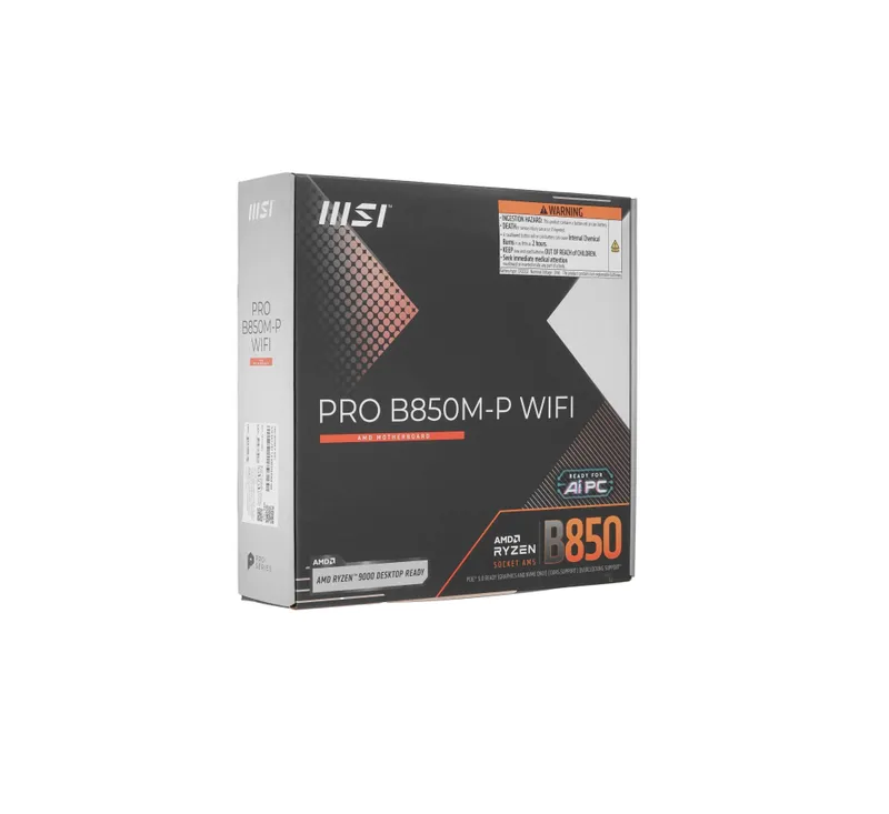 ' Материнская плата MSI PRO B850M-P WIFI 4
