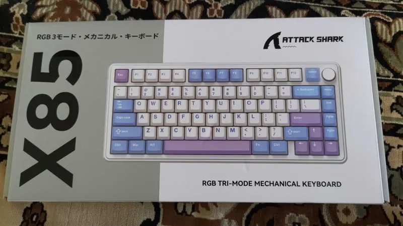 Продается механическая клавиатура Attack Shark X85 4