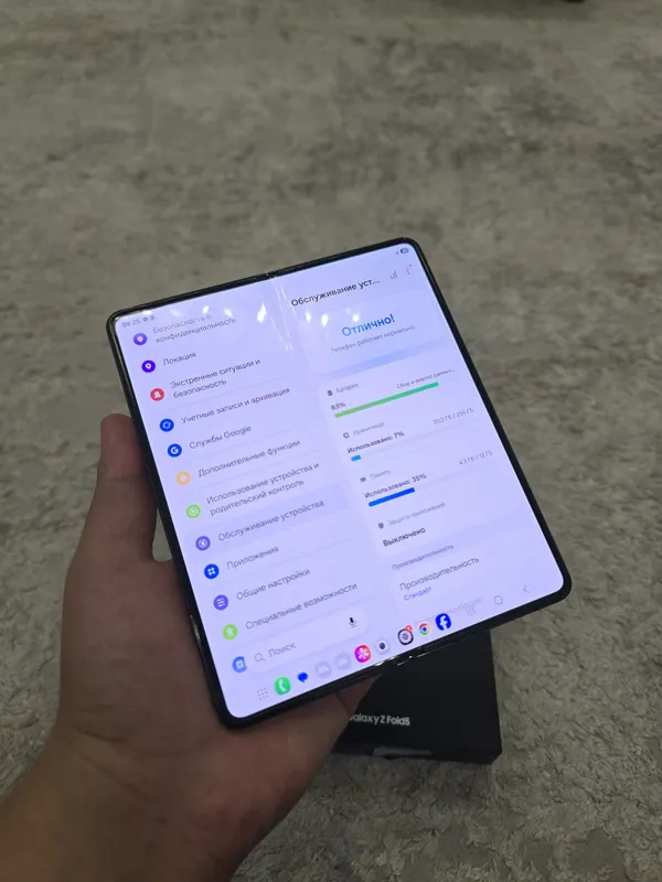 Samsung Galaxy Z Fold 5G Ideal 12/256GB Vietnam 2 ta sim — фото 4