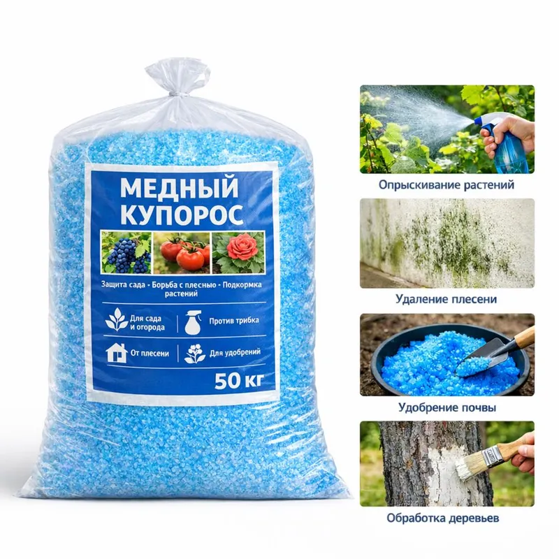 Медный купорос, мис купорос,