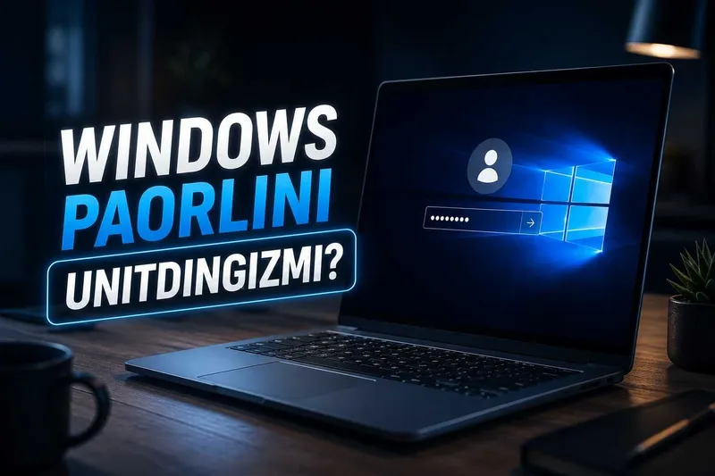 Windows paroldan ochish xizmati Windows paroldan ochish xizmati