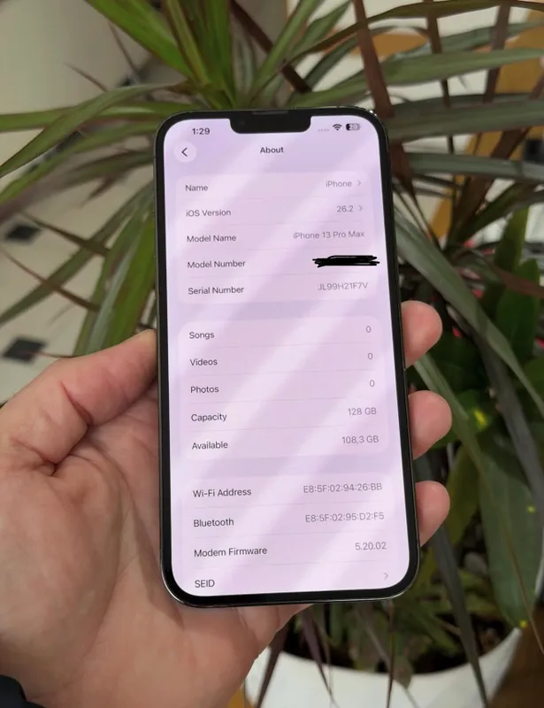 iPhone 13 ProMax 128Gb Green Akk: 86% Kelwamiz 4 iPhone 13 ProMax 128Gb Green Akk: 86% Kelwamiz 4
