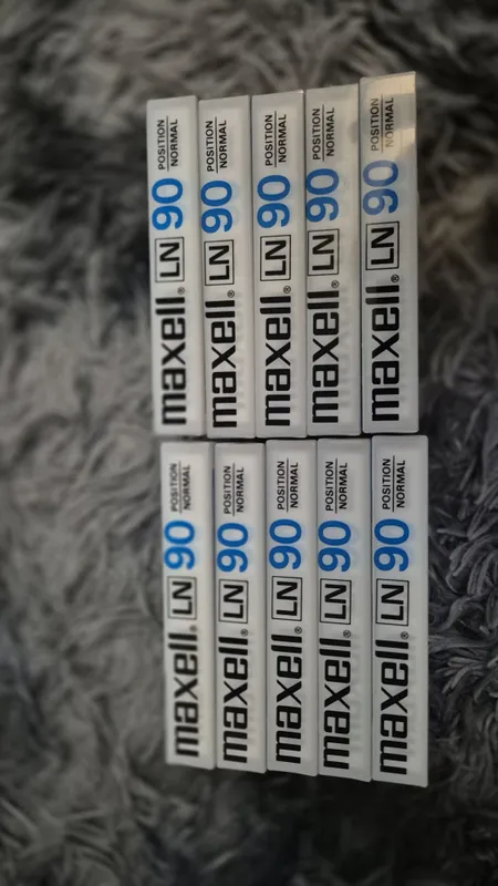 Кассеты Maxell LN90 1983г made in japan 2 Кассеты Maxell LN90 1983г made in japan 2