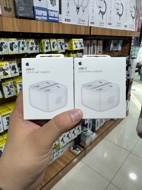 Оригинальная Apple 20 Вт, зарядная головка Оригинальная Apple 20 Вт, зарядная головка