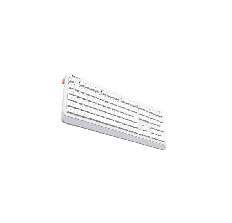 ! Беспроводная клавиатура Meetion BTK530 White — фото 2