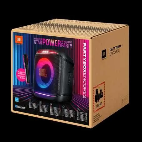 JBL PartyBox Encore 2 — настоящая портативная дискотека у вас дома
