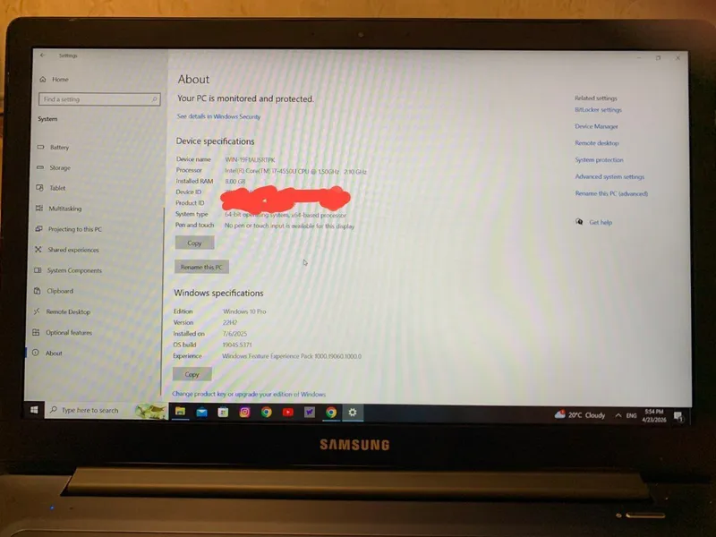 Notebook Core i7 holati tiniq — фото 6