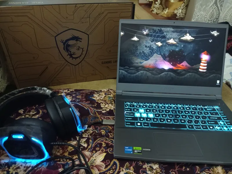 MSI GEMING NOUTBUGI CORE i5, 13 avlod , ram 8 gb , ssd 512 gb, rtx2050 3 MSI GEMING NOUTBUGI CORE i5, 13 avlod , ram 8 gb , ssd 512 gb, rtx2050 3