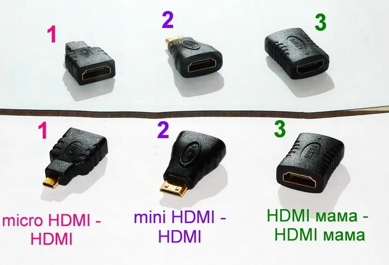 Доставка ! Переходники mini hdmi,micro hdmi >hdmi