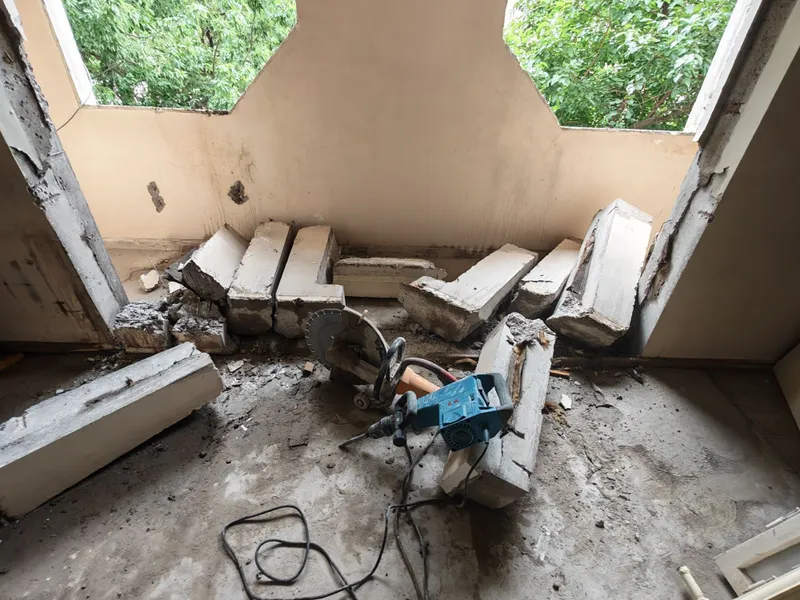 Almazne rezka beton kesish 2