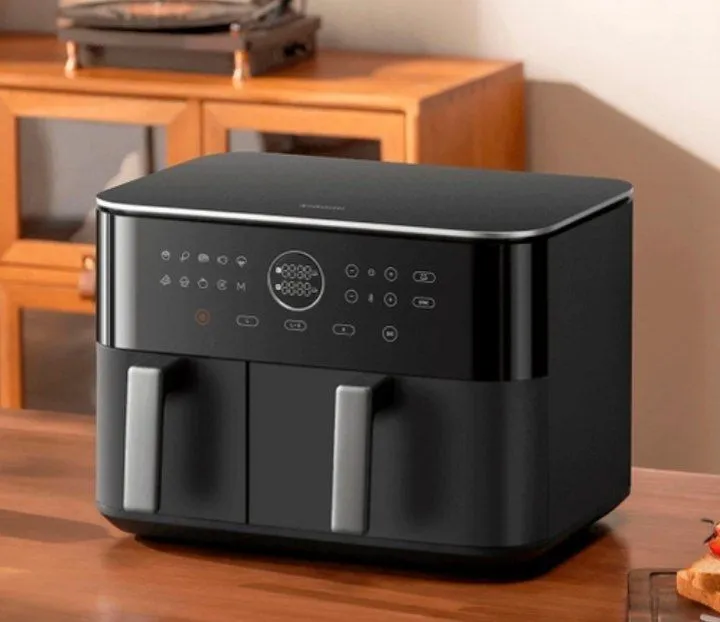 Аэрогриль электрический с 2 чашами Xiaomi Dual Zone Air Fryer 10L MAF-