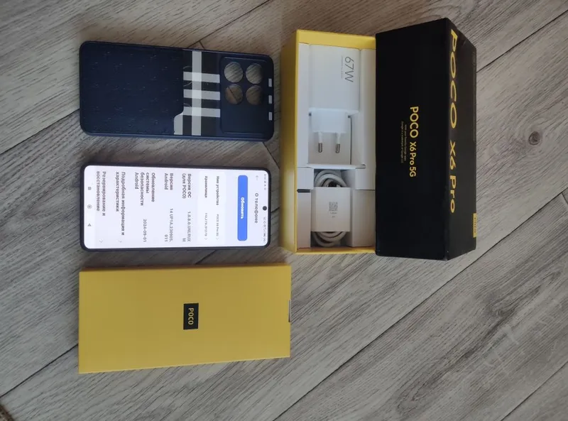 Смартфон Poco x6pro 12 .512 — фото 2