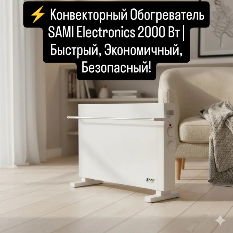 Конвекторный нагреватель Sami SM-709, Конвекторный нагреватель Sami SM-709,