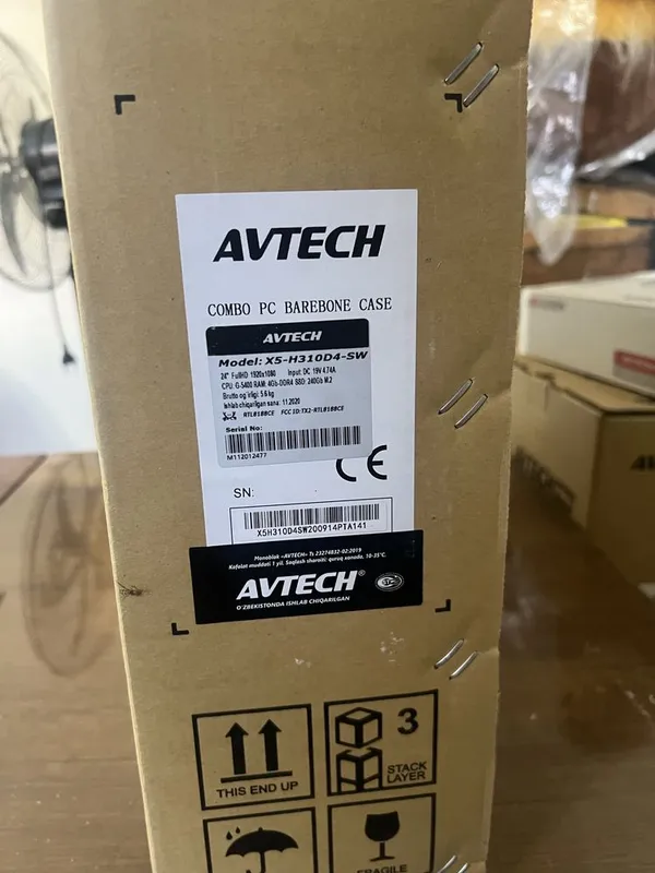 Моноблок AVTECH X5-H310D4- SW новый запечатанный 5 Моноблок AVTECH X5-H310D4- SW новый запечатанный 5