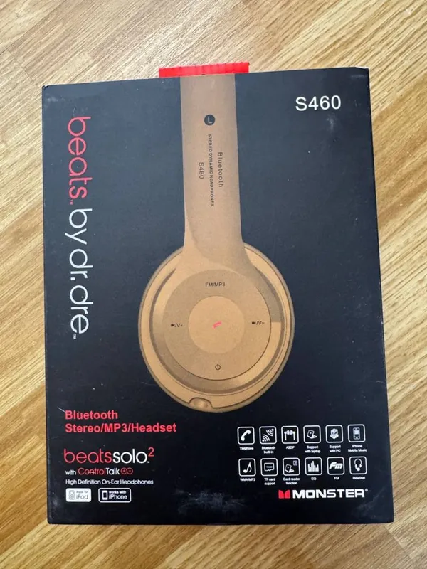 Bluetooth Наушники Beatssolo2 S460 4