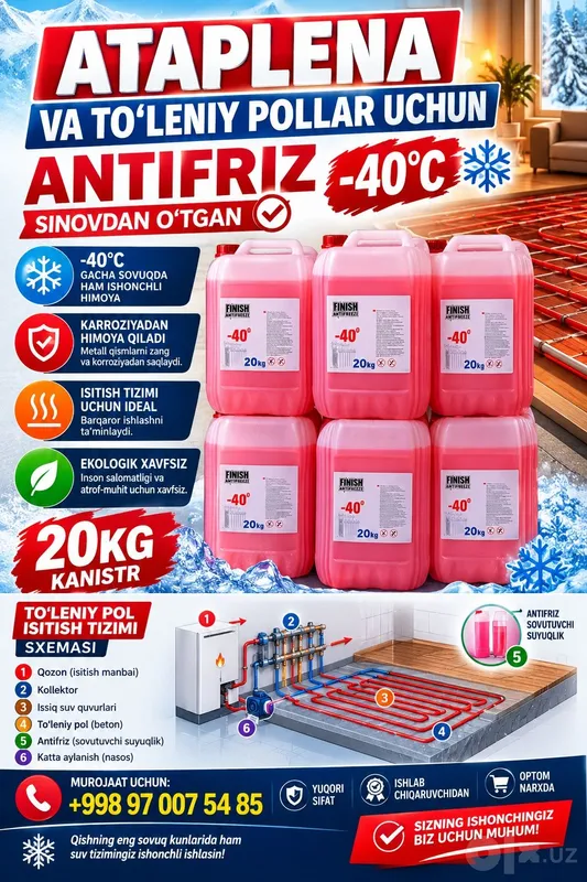 Atapleyna. va. to'leniy. pollar. uchun. antfriz. 1 Atapleyna. va. to'leniy. pollar. uchun. antfriz. 1