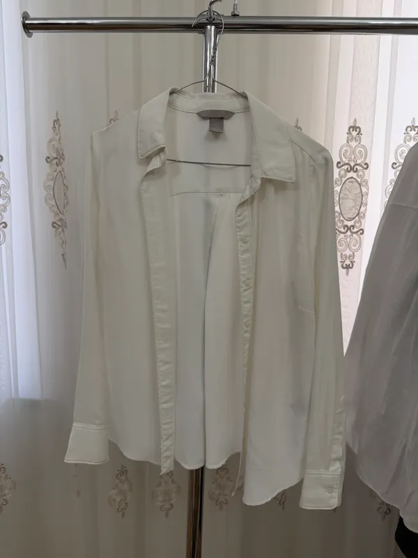 Белая рубашка H&M