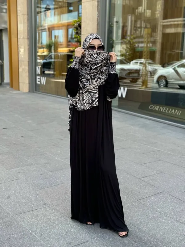 UMRA UCHUN ABAYA+ROʻMOL