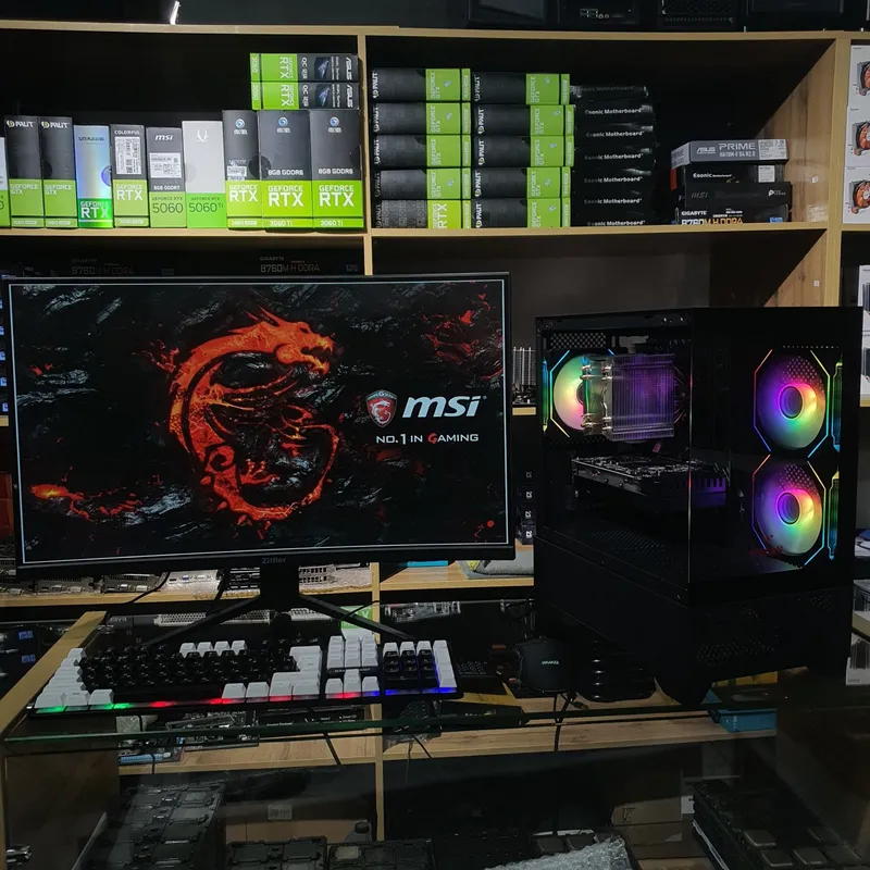 Kompyuter toʻplami – Ziffler 27" FHD 120Hz, i5-3470, GTX 1050 Ti