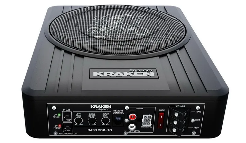PROLOGY KRAKEN BASS BOX-10 автомобильный активный сабвуфер — фото 2