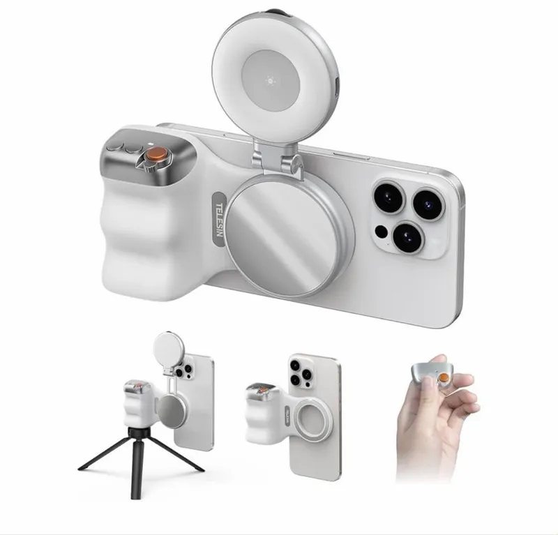 telesin fun shot magnetic grip 2 va master grip — фото 2