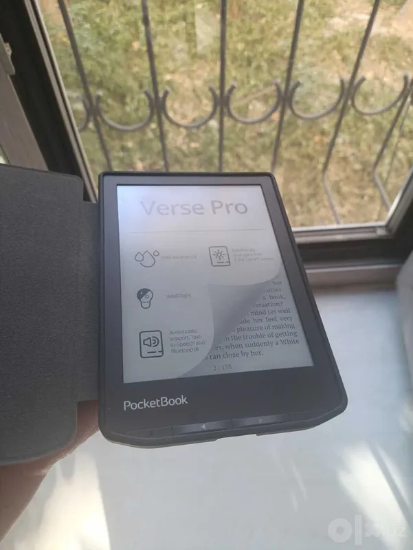 PocketBook 634 Verse Pro 6" E-Ink elektron kitobi + g‘ilof 1 PocketBook 634 Verse Pro 6" E-Ink elektron kitobi + g‘ilof 1