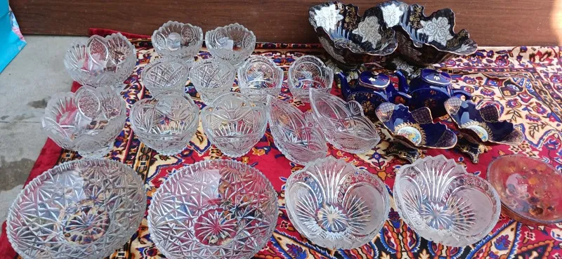 Hrustal ishlatilgan xolati yangidek 2
