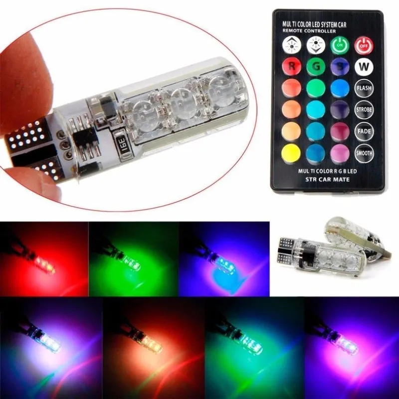 LED RGB gabarit chiroqlar uchun lampalar to'plami