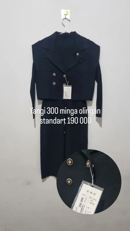 yangi va bir ikki kiyilgan sifatli kiyimlar