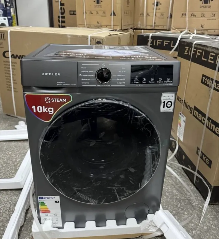 Стиральная машина ZIFFLER 10 T100-A1SDG Стиральная машина ZIFFLER 10 T100-A1SDG
