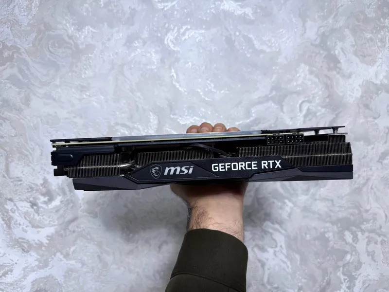RTX 3070 MSI Gaming Z Trio LHR videokartasi 7