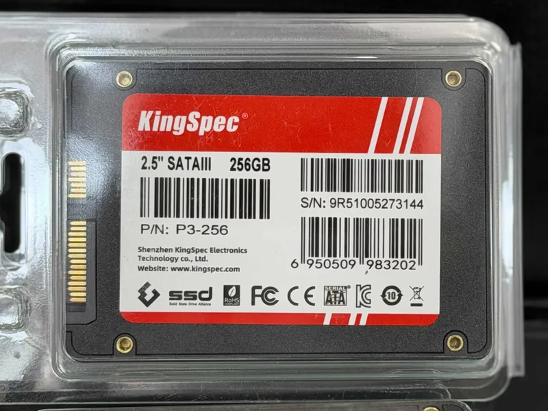 SSD Kingspec 256 GB NEW — фото 3 SSD Kingspec 256 GB NEW — фото 3